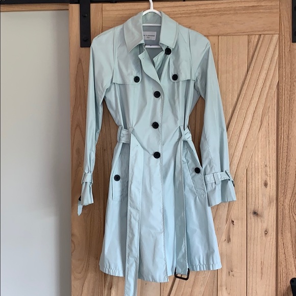 Club Monaco Jackets & Blazers - Club Monaco Light Blue Trench Coat Club Monaco Jackets & Blazers - Club Monaco Light Blue Trench Coat
